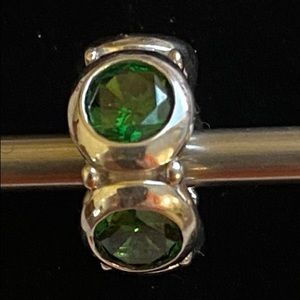 SALE! Round Green CZ spacer - Bella Fascini - NWOT